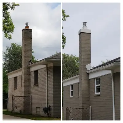 Custom-Made Chimney Caps with Lifetime Warranty — Roofing & Gutter Services project by Metro Detroit Roofs LLC