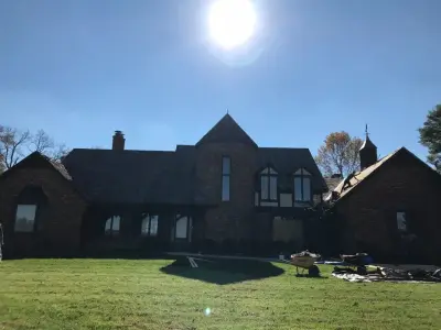 Matterhorn Metal Roofing - Shake Design — Roofing & Gutter Services project by Donahue Roofing