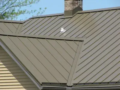 Bronze Standing Seam Metal Roof in Medium Finish — Roofing & Gutter Services project by Coated Metals Group