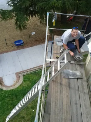 Get to Know the Roofers — Roofing & Gutter Services project by Kroeck And Son's Slate Roofing