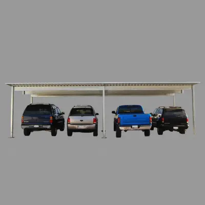 Steel Car Shelters — Roofing & Gutter Services project by Western States Metal Roofing