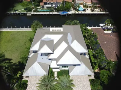 Fort Lauderdale Metal Roofing — Roofing & Gutter Services project by Evans Roofing
