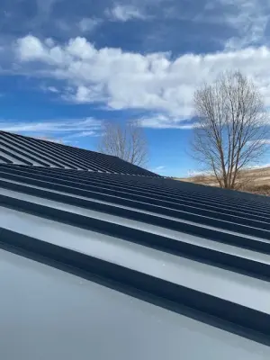 Metal Roofing Restoration — Roofing & Gutter Services project by American Roofing And Restorations