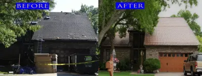 Arlington Heights IL 60004 Metal Tile Roofing — Roofing & Gutter Services project by Best-4-u INC