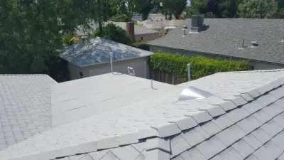 Innovative Roof Color Shasta White — Roofing & Gutter Services project by SLR Roofing