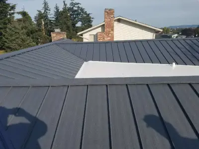 Metal Roof System — Roofing & Gutter Services project by Rob The Roofer LLC
