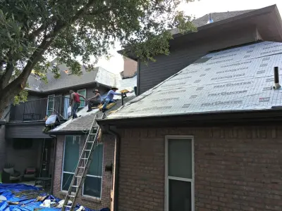 Roofing in Plano TX — Roofing & Gutter Services project by Cross Creek Roofing