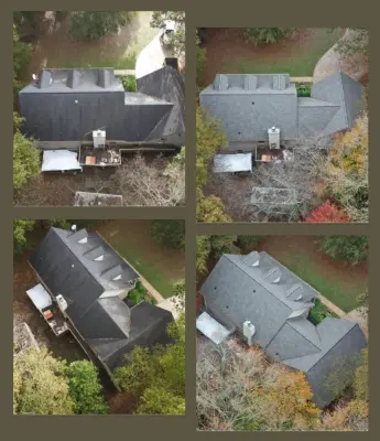 Refined Aged Wood Shingles — Roofing & Gutter Services project by Eastside Roofing Inc