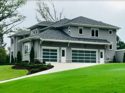 Modern Facade — Roofing & Gutter Services project by BOSS Roofing And Exteriors, LLC