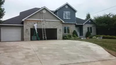 Home Projects — Roofing & Gutter Services project by Pete's Painting And Seamless Gutters