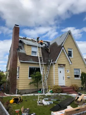 Roof Under Construction — Roofing & Gutter Services project by Roof Tec