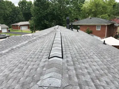 Dimensional Grey Shingle Roof Replacement in Louisville, Kentucky — Roofing & Gutter Services project by Brownstone Roofing