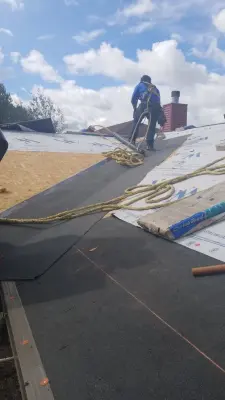September 2018 Roof Replacement — Roofing & Gutter Services project by White Castle Roofing