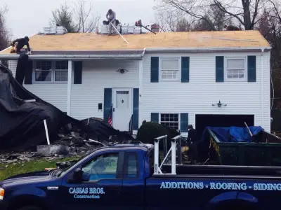 Newburgh NY Roofing Installation — Roofing & Gutter Services project by Cassas Bros Construction