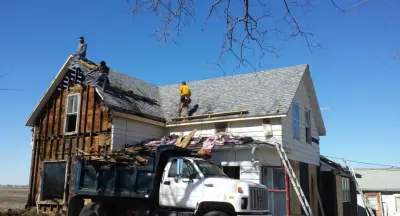 Roof Covering — Roofing & Gutter Services project by Central Iowa Roofing & Buildings