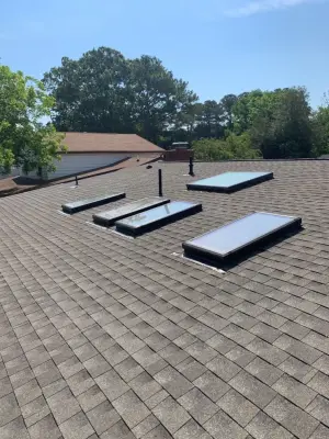 Roof Covering — Roofing & Gutter Services project by WT Anderson Corp.