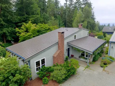 Effortless Metal Roofing Setup in Poulsbo, WA — Roofing & Gutter Services project by Valentine Roofing