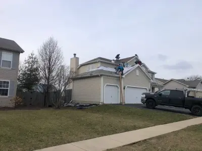 Arlington Heights Shingle Roofing — Roofing & Gutter Services project by TM&S Shingle Roofing Contractor