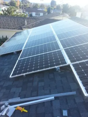 Van Nuys Singles and Solar — Roofing & Gutter Services project by EBA Roofing