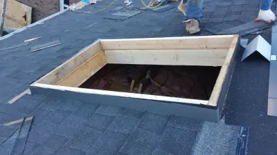 Gainesville GA Skylight Installation — Roofing & Gutter Services project by Nailed It Roofing & Restoration LLC