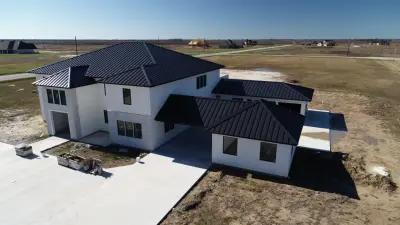 Beaumont Texas Standing Seam Metal Roofing — Roofing & Gutter Services project by Houston Metal Roofing Services