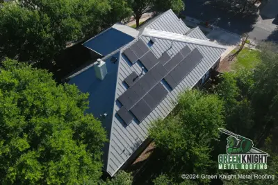 Slate Gray Standing Seam Project - Austin, TX 2024 — Roofing & Gutter Services project by Green Knight Metal Roofing
