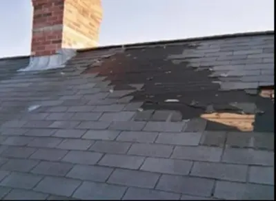 Repairing Storm Damage — Roofing & Gutter Services project by Hawthorne Restoration