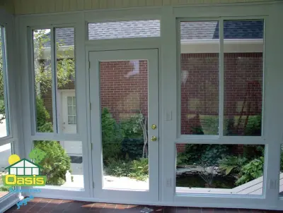 Sunroom Setup — Roofing & Gutter Services project by Midwest Construction & Supply INC
