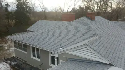 TAMKO - Heritage - Antique English Pewter — Roofing & Gutter Services project by Appelhanz Roofing