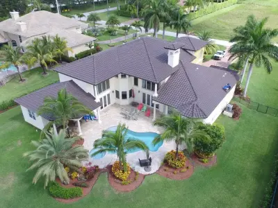 Tile Roof Garden — Roofing & Gutter Services project by Evans Roofing