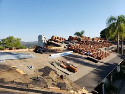 Rancho Santa Fe Tile Roofing — Roofing & Gutter Services project by Peak Builders & Roofers Of San Diego