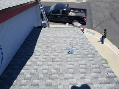 Townhouse Roof Replacement — Roofing & Gutter Services project by Moctezuma Roofing Inc.