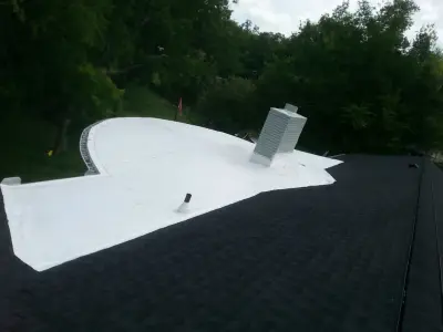 TPO, Metal Roofing, and Shingles — Roofing & Gutter Services project by Tennessee Contracting Services, Inc