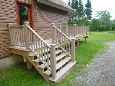 Trex Deck Construction — Roofing & Gutter Services project by J Smegal Roofing & Renovations