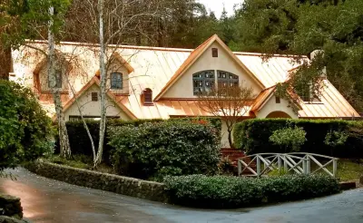 Custom Copper & Sheet Metal Roofing - Custom Home Builders in Burlingame, CA