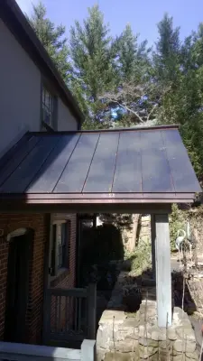Aged Copper Roofing — Roofing & Gutter Services project by Precision Roofers, LLC