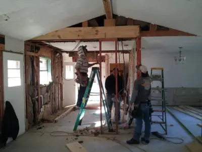 2606 Oaks Dr. Renovation - In Progress — Design-Build Services project by Biggs Design