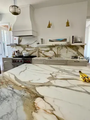 Modern Elegant Bathroom and Kitchen — Design-Build Services project by Essential NY