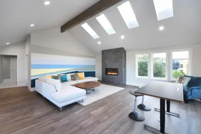 Illuminated Vaulted Ceiling Addition — Design-Build Services project by Sockeye Homes