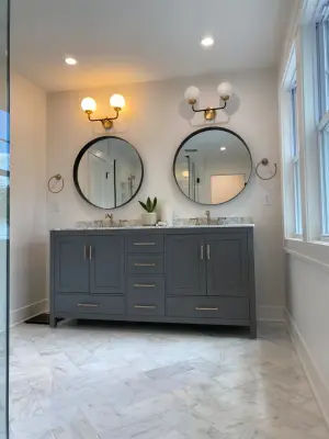 Hampton Triple Bath — Design-Build Services project by Jensen Design