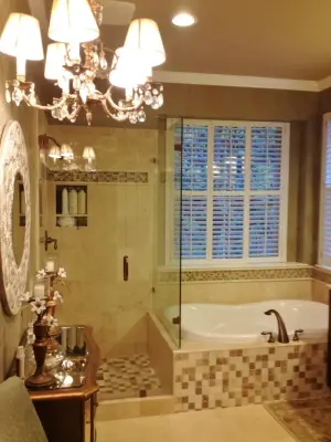 Adonis Premier Bathroom — Design-Build Services project by Andregg Contracting, Inc. - Remodeling Specialists