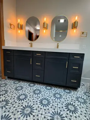 Henderson Boulevard Primary Bathroom — Design-Build Services project by DnA Build & Design LLC