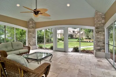 Stone Pavilion in Frontenac, MO — Design-Build Services project by Mosby Building Arts