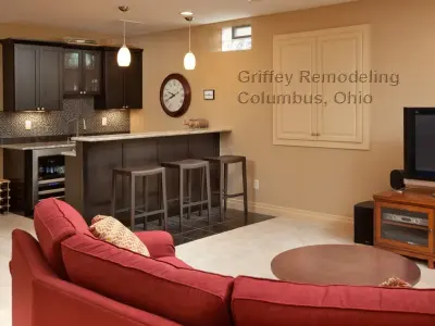 Basement Renovation in Blacklick, Ohio by Griffey Remodeling