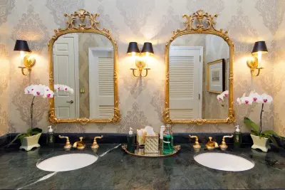 Sherwood Country Club - Classic Bathroom Renovation — Design-Build Services project by Eileen Gould Design And Construction, Inc.