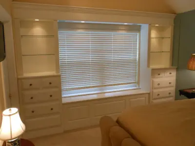 Custom Shelving and Cabinetry for Bedroom in West Chester, PA — Design-Build Services project by Tatcor Design Build