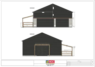 Tailored Garage and Stables — Design-Build Services project by Hatchet General Contracting