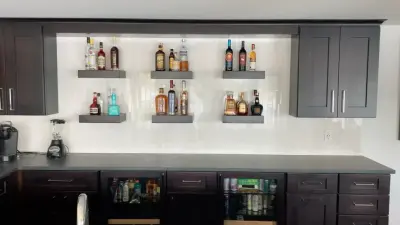Personalized Bar — Design-Build Services project by Balbes Custom Builders