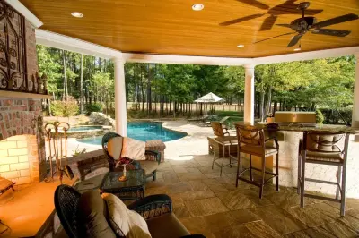 Alfresco Cooking and Dining — Design-Build Services project by Alair Homes Charlotte