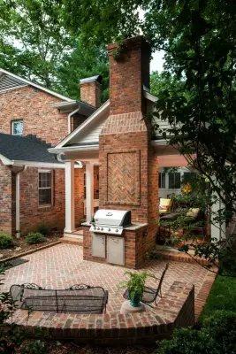 Sheltered Outdoor Entertainment — Design-Build Services project by Alair Homes Charlotte